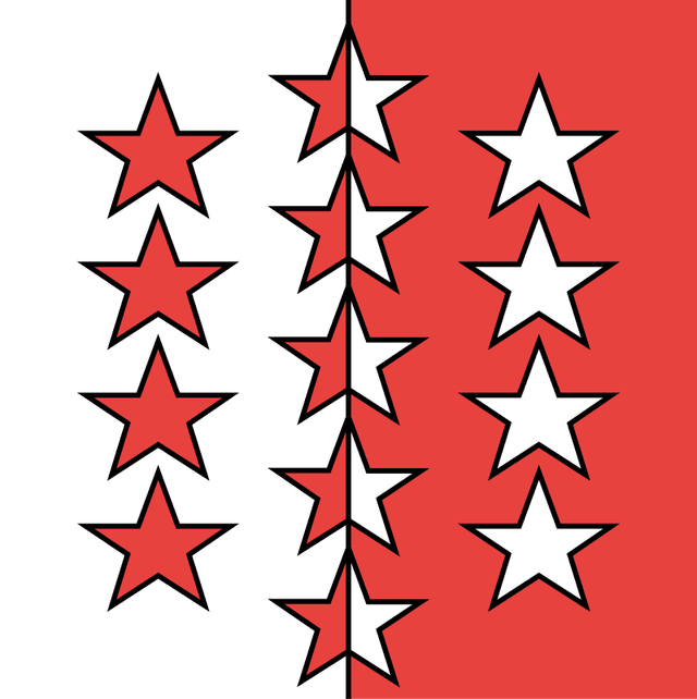 Valais Flag